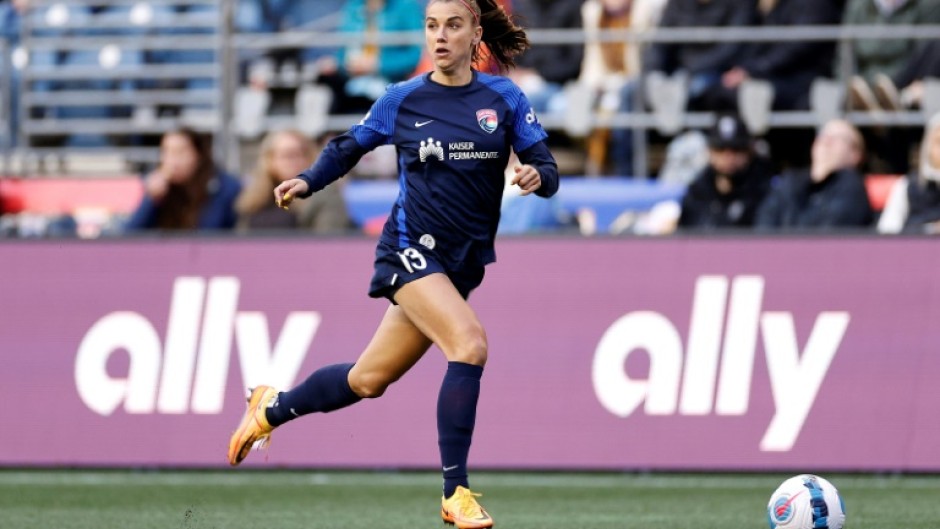 US soccer great Alex Morgan bade a farewell to football on Sunday, hanging up her boots in her final game for the San Diego Wave