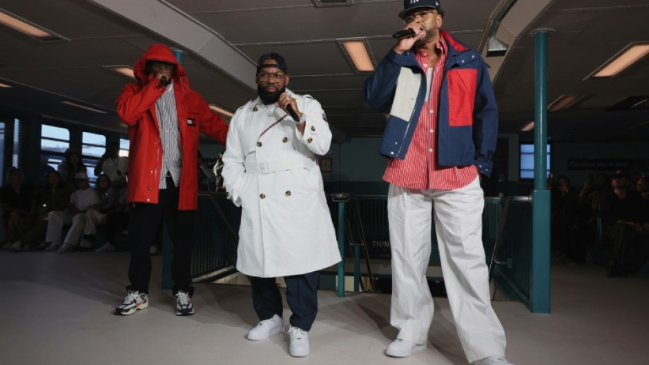 Wu-Tang Clan perform at New York Fashion week's Tommy Hilfiger show