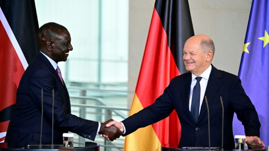 German Chancellor Olaf Scholz agreed the labour and migration deal with Kenya's President William Ruto who was visiting Berlin 