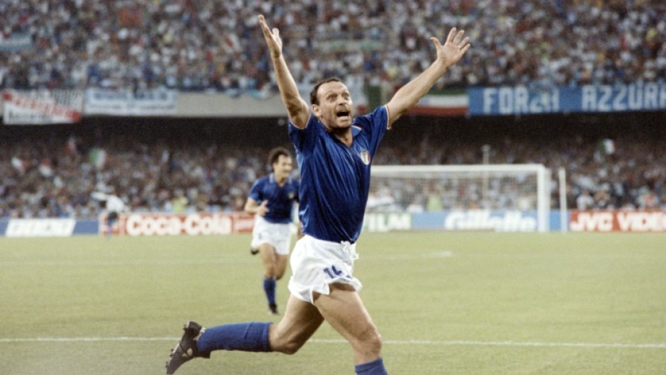 Salvatore Schillaci was top scorer at the 1990 World Cup