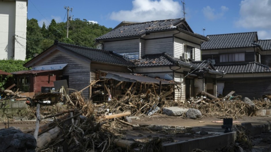 The flooding disaster hit the area as it was making a fragile recovery from a magnitude-7.5 quake on New Year's Day