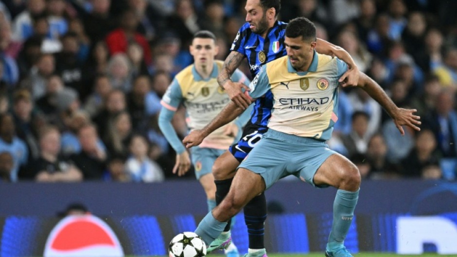 Rodri (centre) could miss the rest of the season due to a serious knee injury