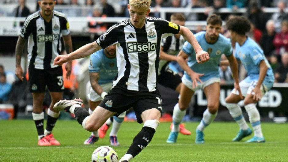 Anthony Gordon secured Newcastle a 1-1 draw against Manchester City