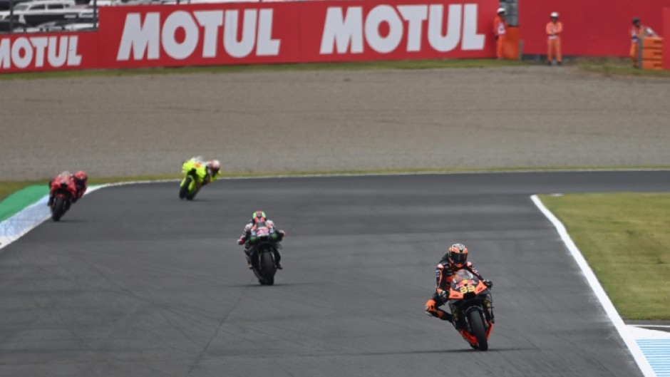 South Africa's Brad Binder went fastest in practice at the Japan MotoGP on Friday