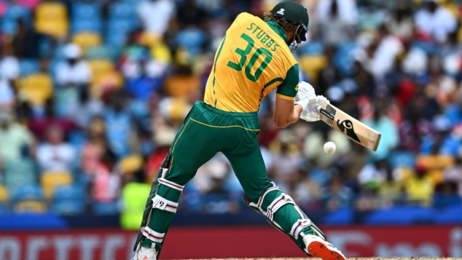 Maiden century: South Africa's Tristan Stubbs 