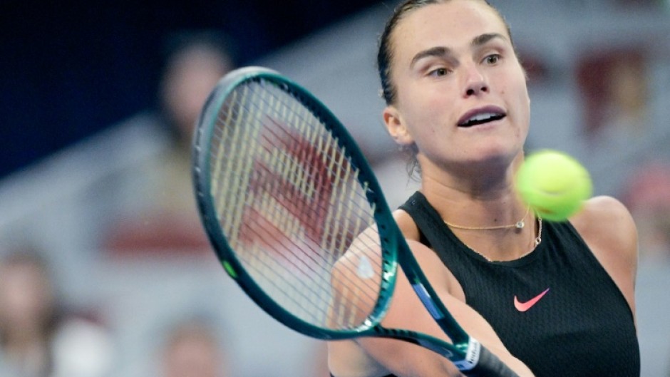 Aryna Sabalenka is targeting the world number one ranking