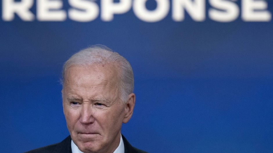 Joe Biden got a good laugh from the White House press corps when he joked that he was back in the race to be president