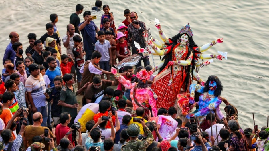 The colourful celebrations are a defiant expression of faith