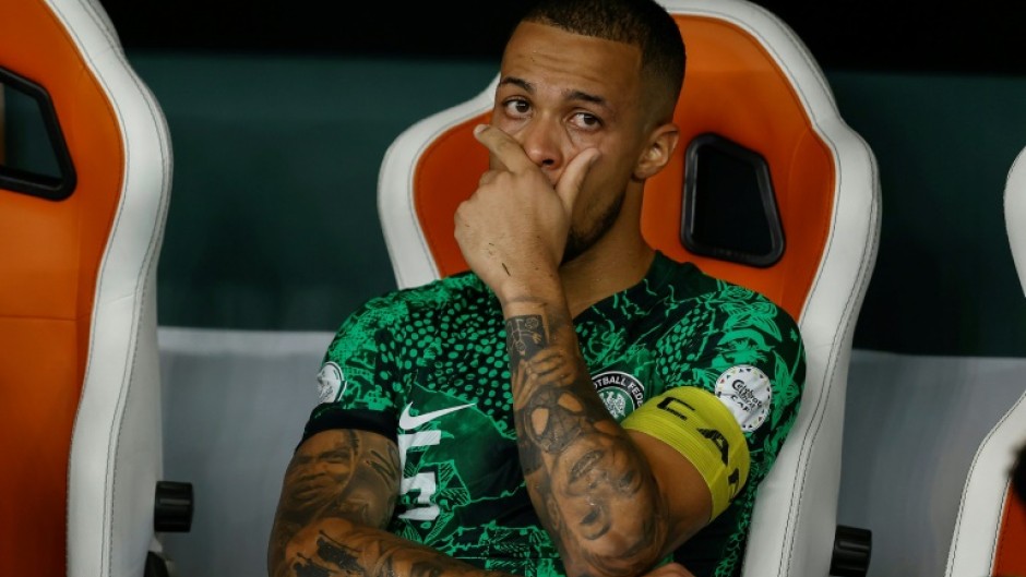 Nigeria captain William Troost-Ekong 
