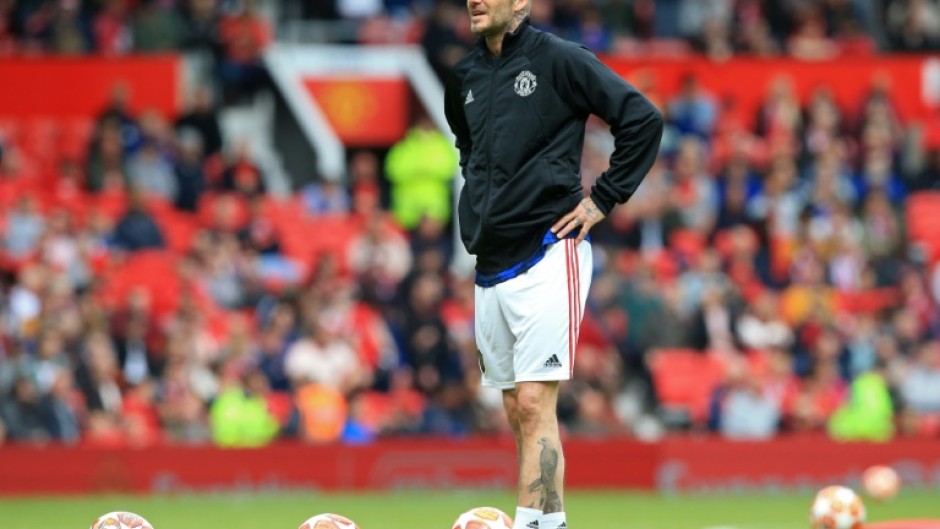 David Beckham won six Premier League titles at Manchester United