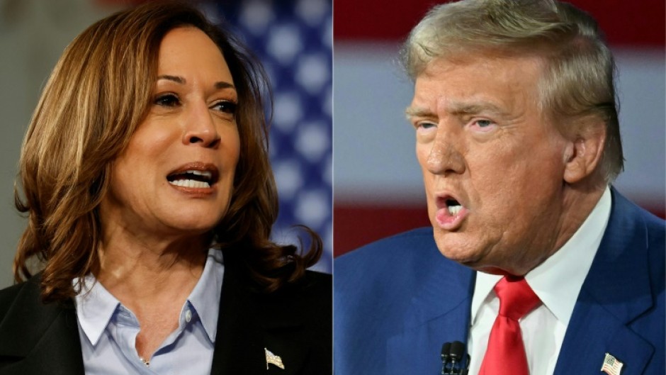 US Vice President Kamala Harris and former president Donald Trump are in a dead heat in the presidential election