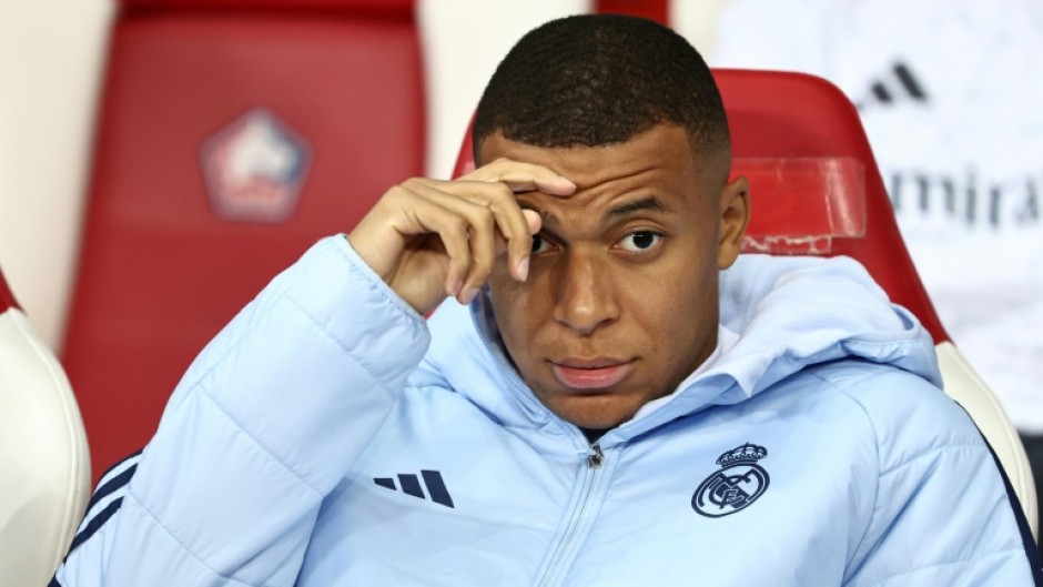 Real Madrid's French forward Kylian Mbappe