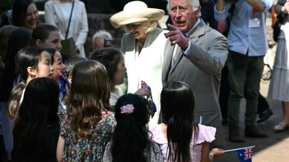 King Charles III and Queen Camilla attended church in Sydney in the monarch's first public appearance on their Australia tour