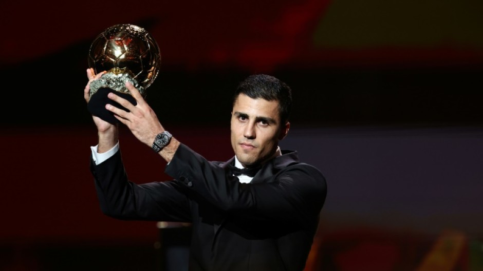 Rodri was a surprise winner of the men's Ballon d'Or