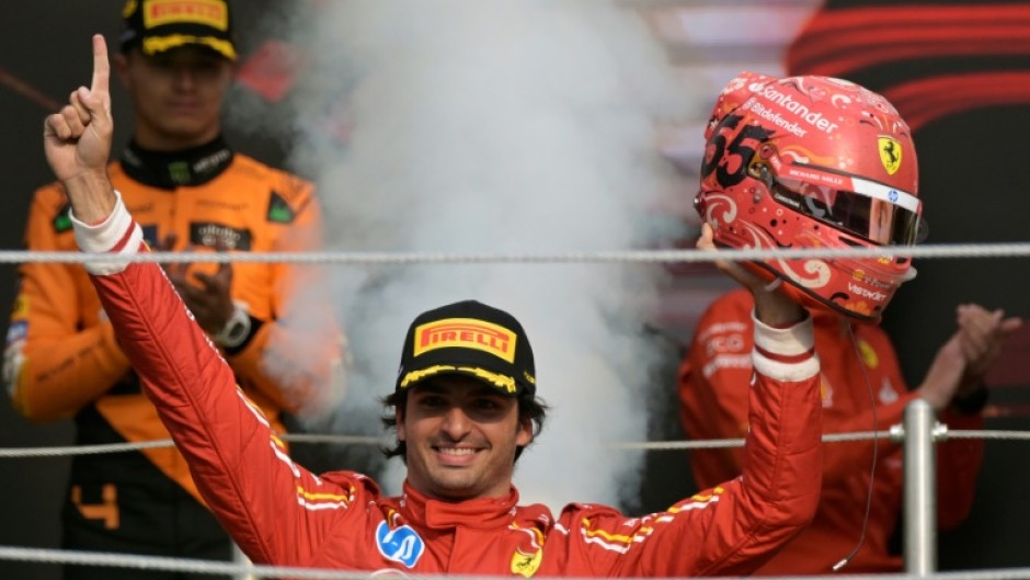 Carlos Sainz celebrates in Mexico as Max Verstappen courts controversy