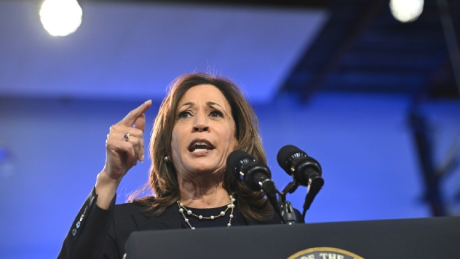 US Vice President and Democratic presidential nominee Kamala Harris will give her closing election arguments in a speech in front of the White House