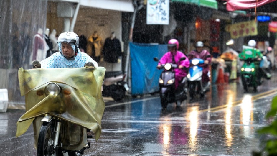 Kong-rey will be the third typhoon to hit Taiwan since July