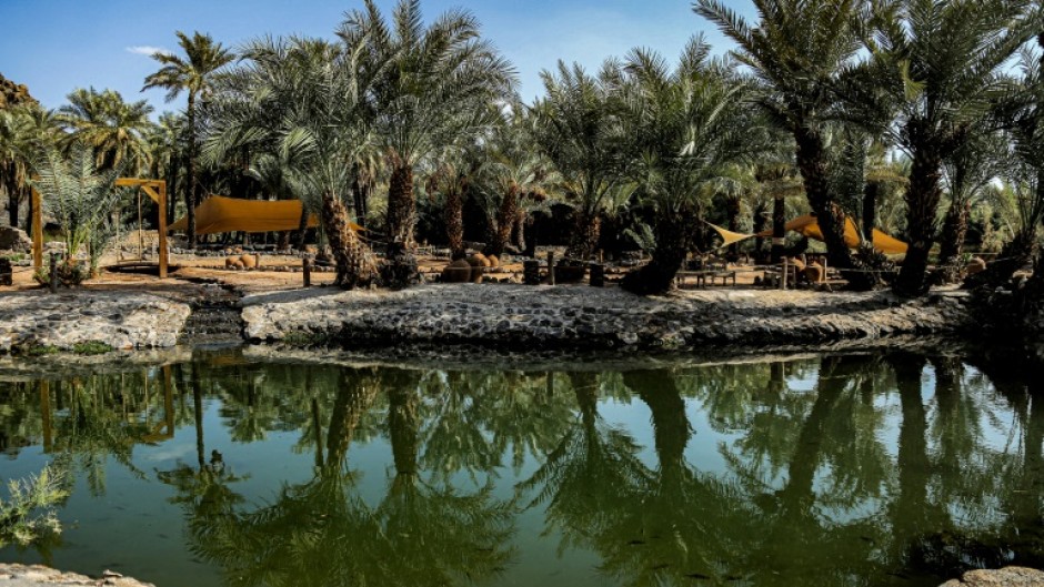 The vital water of the Khaybar oasis, where the town al-Natah was built more than 4,000 years ago