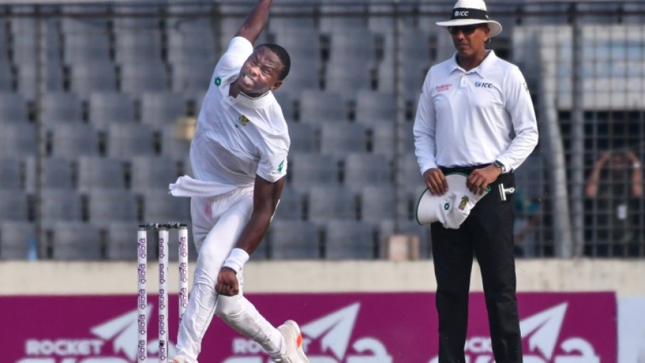 Kagiso Rabada ripped through the Bangladesh batting for his second five-wicket haul of the series