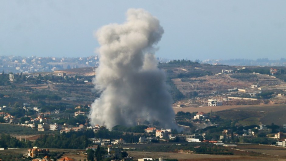 Israeli jets carried out strikes on Monday targeting several areas of southern Lebanon