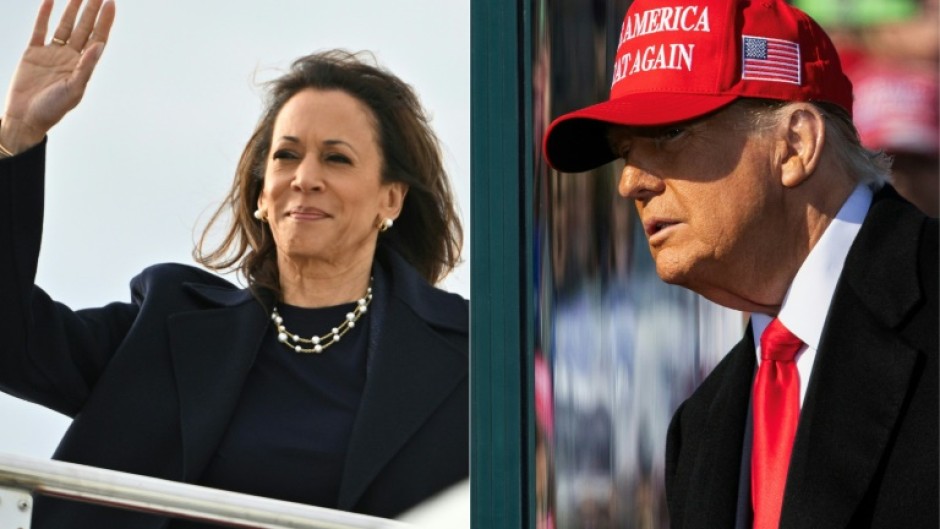 US Vice President Kamala Harris and ex-president Donald Trump are deadlocked in the 2024 White House race, raising tensions -- and concerns about election security 