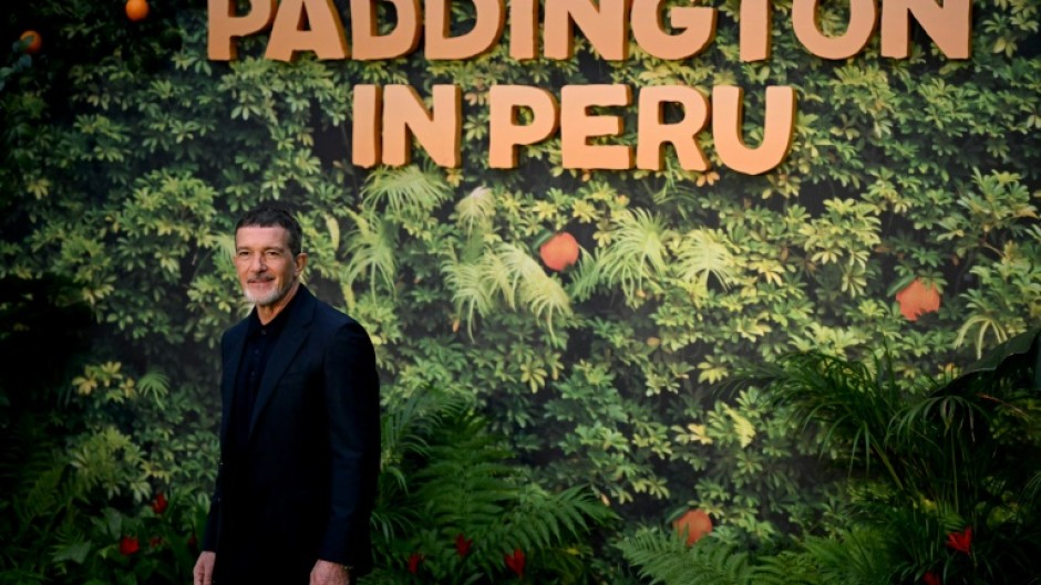 Actor Antonio Banderas  is the captain of an adventure ship in 'Paddington in Peru'