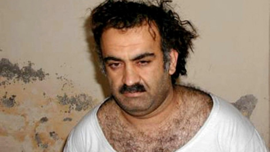 Khalid Sheikh Mohammed,  seen here shortly after his 2003 capture, has said he planned the September 11 attacks 'from A-Z'