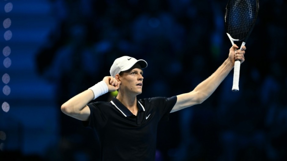 Jannik Sinner eggs on the Turin crowd on the way to victory over Taylor Fritz 