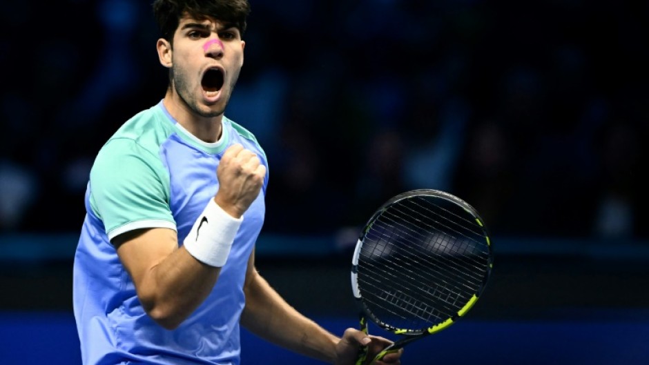 Carlos Alcaraz struggled with illness before the match but beat Andrey Rublev at the ATP Finals