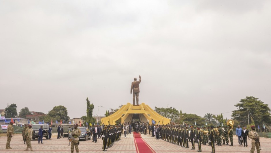 The remains of independence hero Patrice Lumumba are interred in a mausoleum in the DR Congo capital, Kinshasa