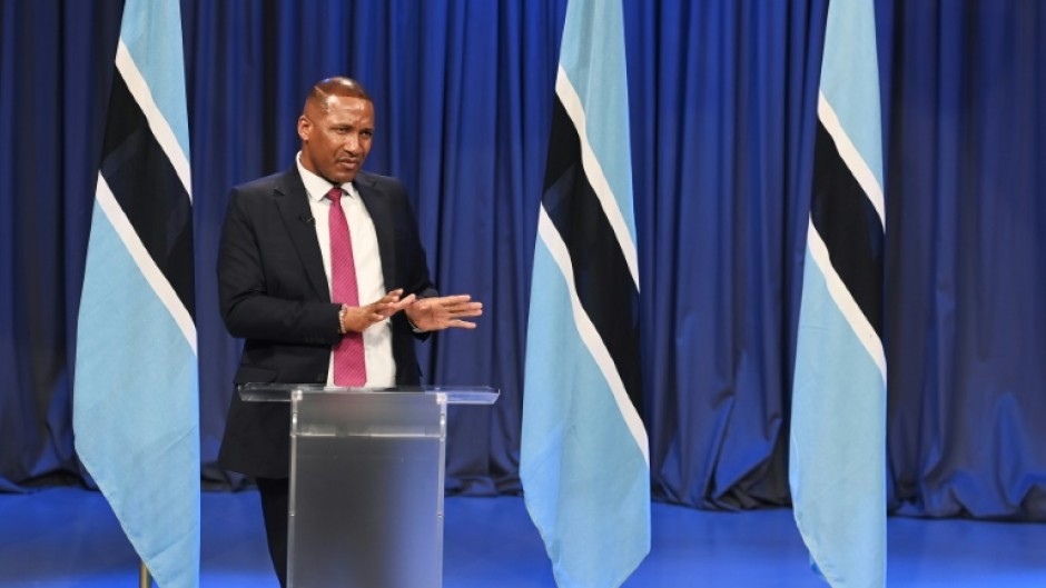 Botswana's newly elected President Duma Boko annuonced plans to diversify the diamond-dependent economy 