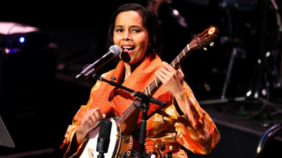 Rhiannon Giddens is the artistic director of the ensemble Silkroad, whose project "American Railroad" sings the stories of the laborers who built the country's transcontinental railroad