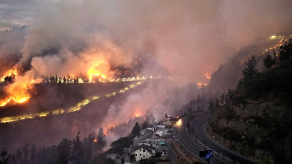 The study was released a week after Ecuador declared a national emergency due to forest fires