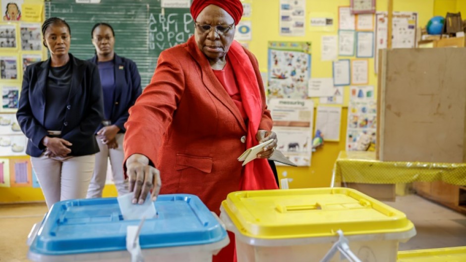 Netumbo Nandi-Ndaitwah would be the first woman to rule Namibia