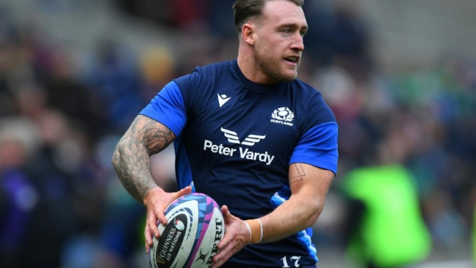 Stuart Hogg won 100 caps for Scotland