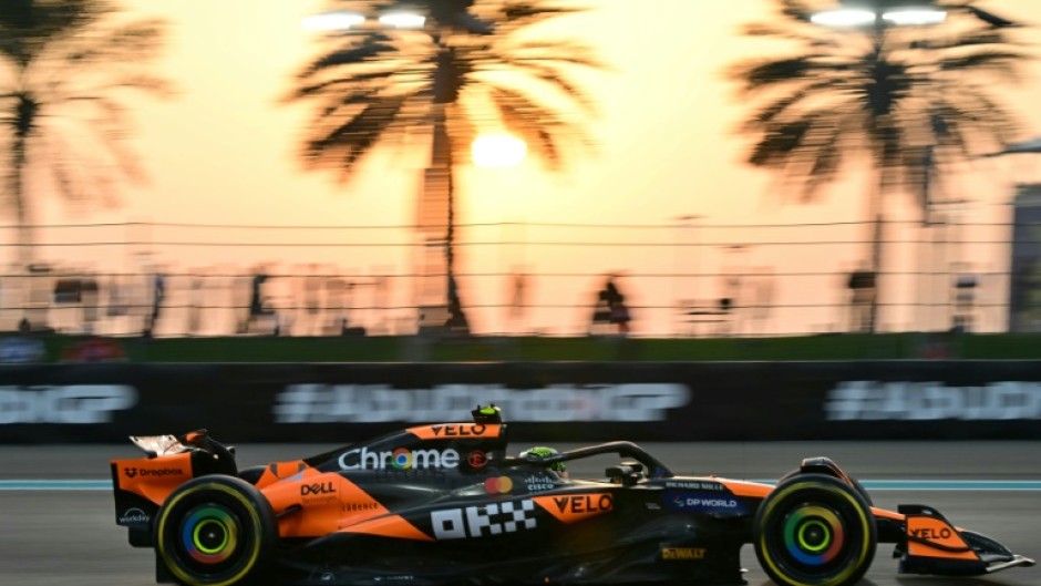 McLaren's British driver Lando Norris set the pace in the second practice session ahead of the Abu Dhabi Formula One Grand Prix