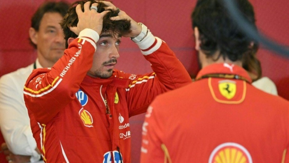 Ferrari's Monegasque driver Charles Leclerc was hit with a 10-place grid penalty for the Abu Dhabi Grand Prix