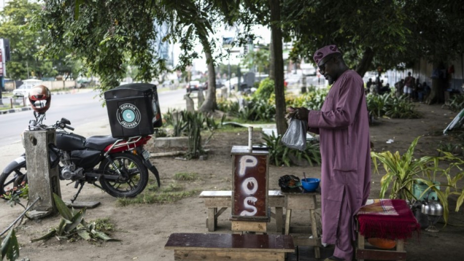 Mobile money agents have become a common sight in Nigeria