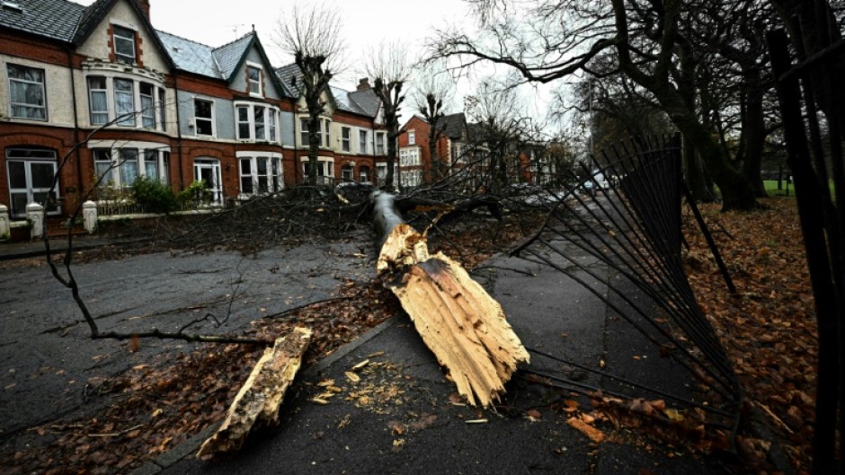 Darragh, the fourth named storm of the season, is also expected to bring heavy rain through the weekend, with more than 100 flood warnings and alerts in place across the UK