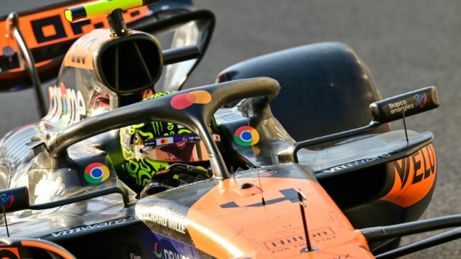 Lando Norris was second quickest in final practice for the Abu Dhabi GP just behind teammate Oscar Piastri