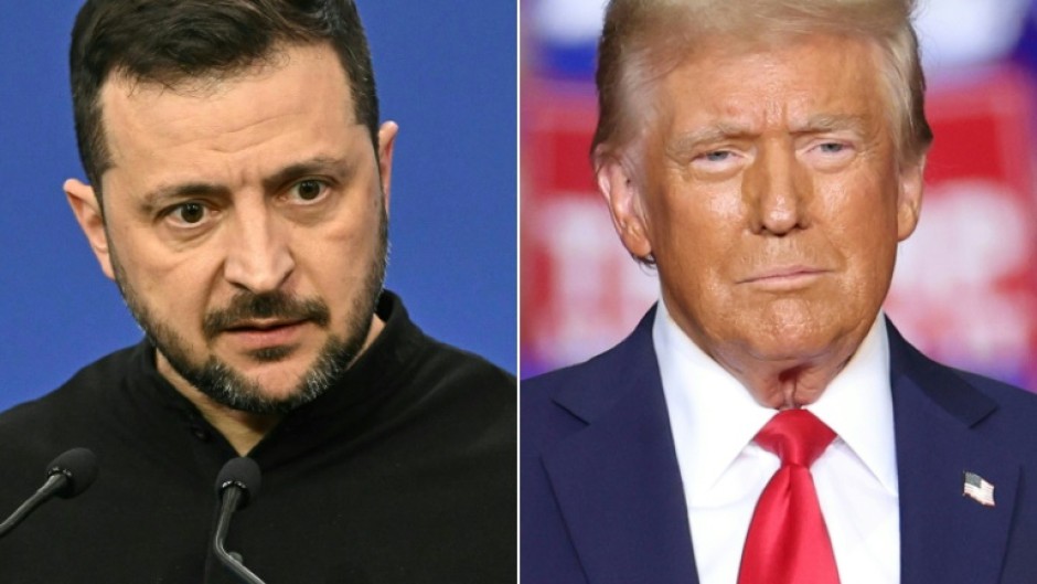 An encounter between Trump and Zelensky was awaited