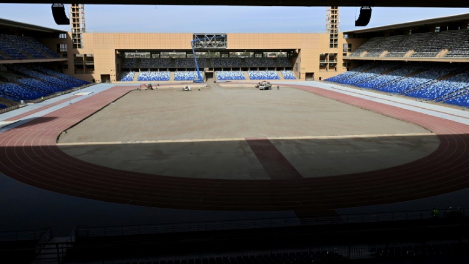 Work is being carried out to improve the stadium in Marrakesh as Morocco prepares for the hosting of the 2030 World Cup