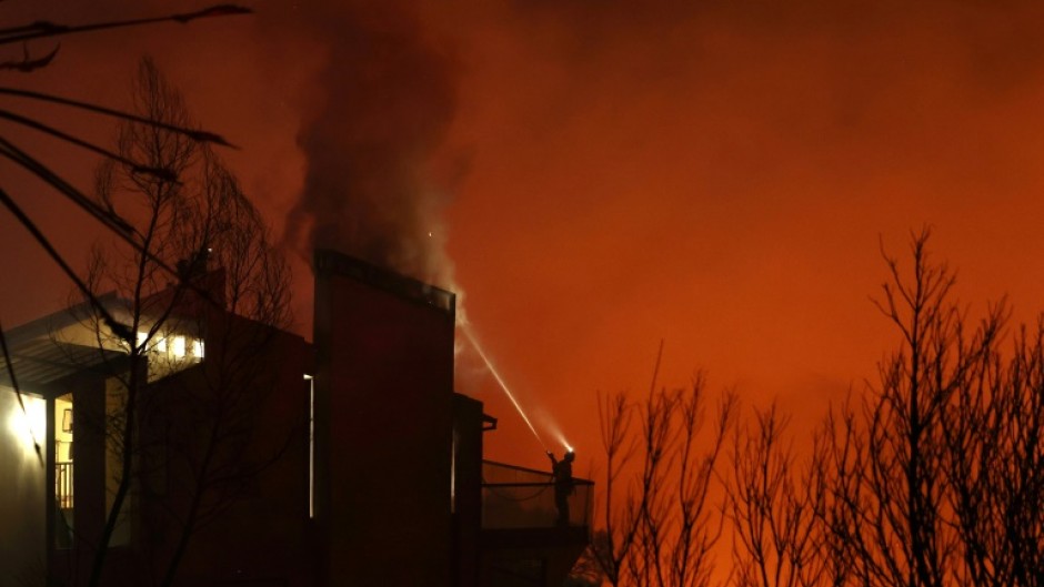 Franklin Fire Spreads Quickly 5 Miles North Of Downtown Malibu