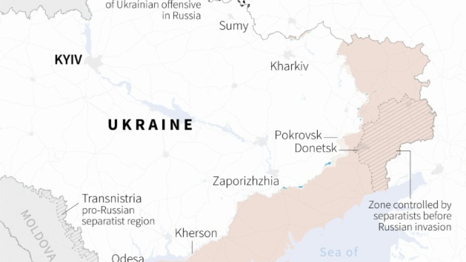 Ukraine: position of military forces