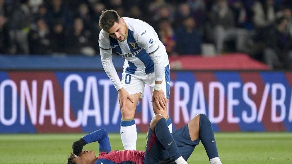 Lamine Yamal played through the pain in Barcelona's 1-0 loss at home to Leganes