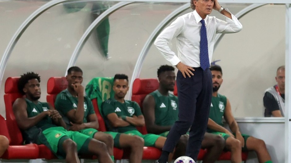 Roberto Mancini was sacked by Saudi Arabia in October