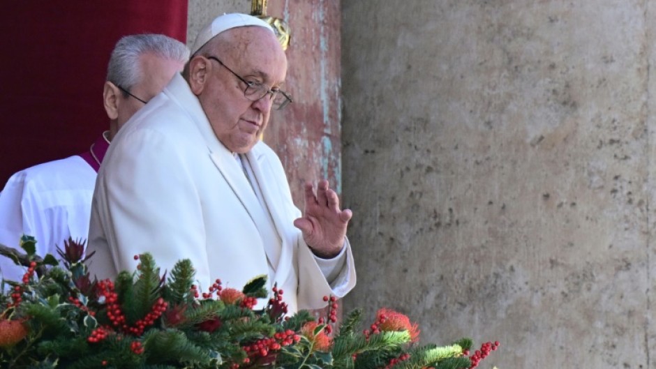 Pope Francis called for peace in his Christmas address from the Vatican