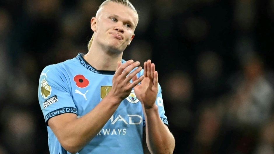 Struggling for goals: Manchester City's Erling Haaland 