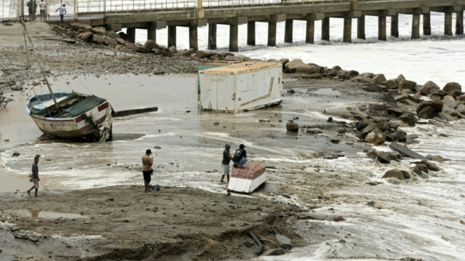 Massive waves are pummeling the coasts of Ecuador and Peru