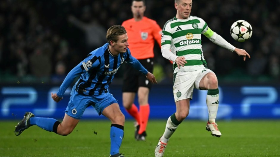 Old Firm ambition - Celtic captain Callum McGregor (R) 